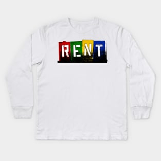 RENT - Musical Kids Long Sleeve T-Shirt